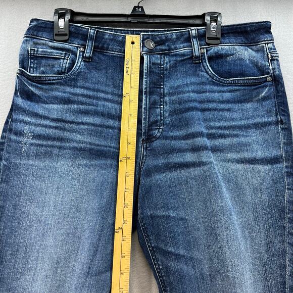 Kut From The Kloth Jeans Women's 12 Blue Juliet Slouchy Boyfriend Button Fly - Picture 14 of 16